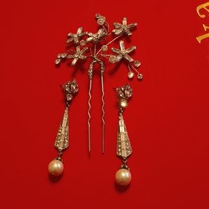 BHLDN Art deco earrings